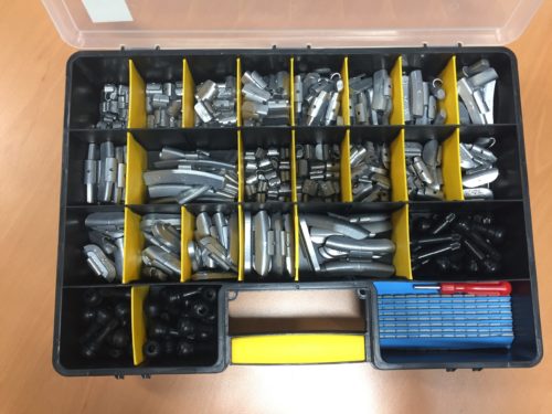 Kit de masses d'équilibrage