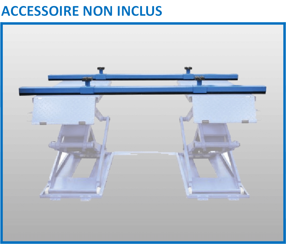 Pont élévateur à double ciseaux Encastrable 3000kg 400V