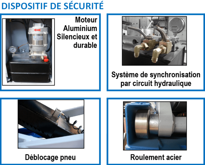 Pont ciseaux encastrable levage 2,13m – XT35B