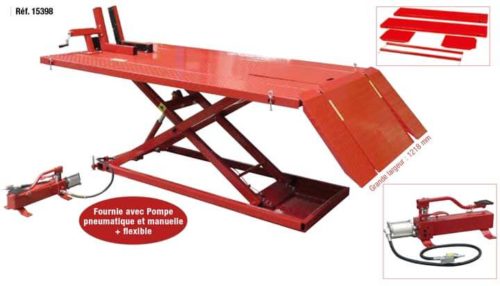 table élévatrice moto et quad