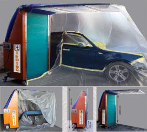 Cabine de peinture