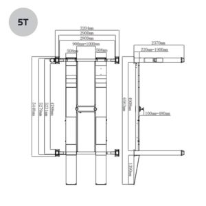 Pont-elevateur-4colonnes-Plan-5T