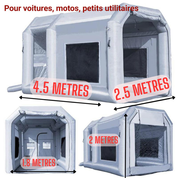 cabine peinture gonflable, location cabine peinture gonflable, aérographe