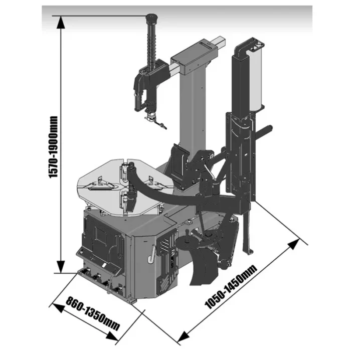 Demonte-pneus-automatique-al226-