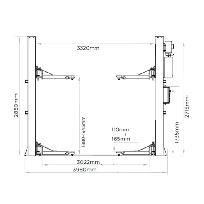 pont-elevateur-2-colonnes-5T-reparation-garage-automobile-grands-utilitaires