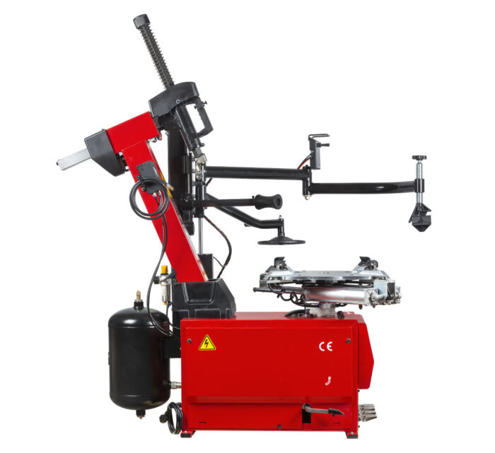 Demonte pneu automatique, démonte pneu avec 3ieme main, démonte pneu avec troisieme bras, démonte pneu automatique avec gonfleur, démonte pneu 230v