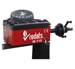 équilibreuse pneu, equilibreuse pneu, machine a pneu, équilibreuse semi automatique, équilibreuse redats W110n équilibreuse monophasé, equilibreuse 203v