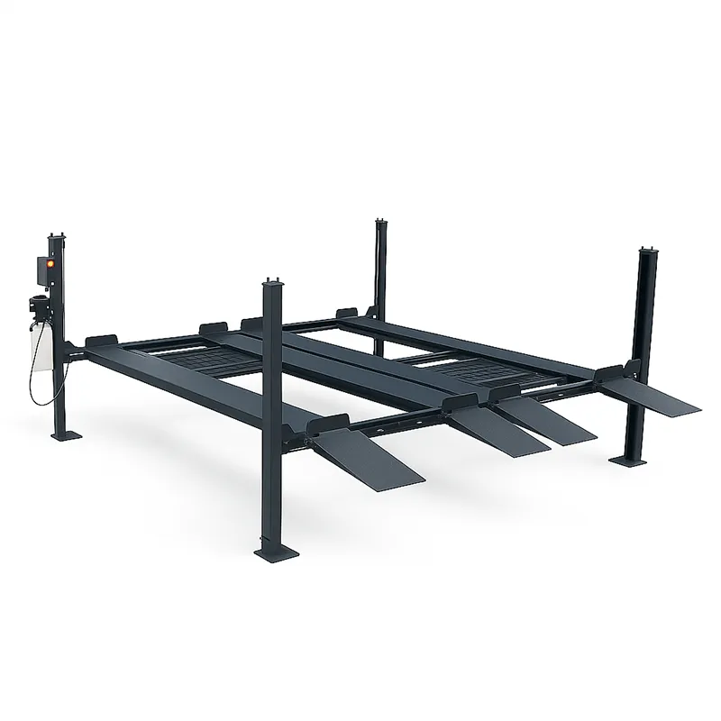 pont-parking-4-places-4-colonnes-stationnement-mobile-entretien-garage-atelier-AL4P420D Pont parking 4 place, pont 4 colonnes, pont mobiles voiture